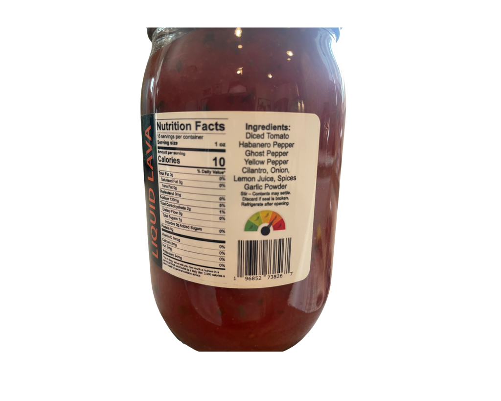 Macho Nacho 16 oz Liquid Lava Salsa