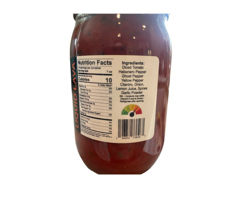 Macho Nacho 16 oz Liquid Lava Salsa