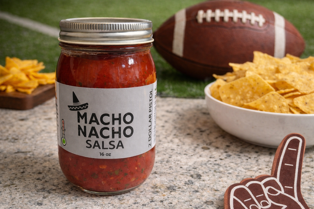 smoky salsa and football