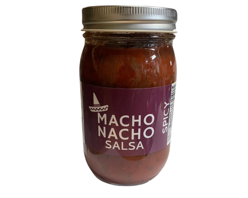 Macho Nacho 16 oz Spicy Salsa
