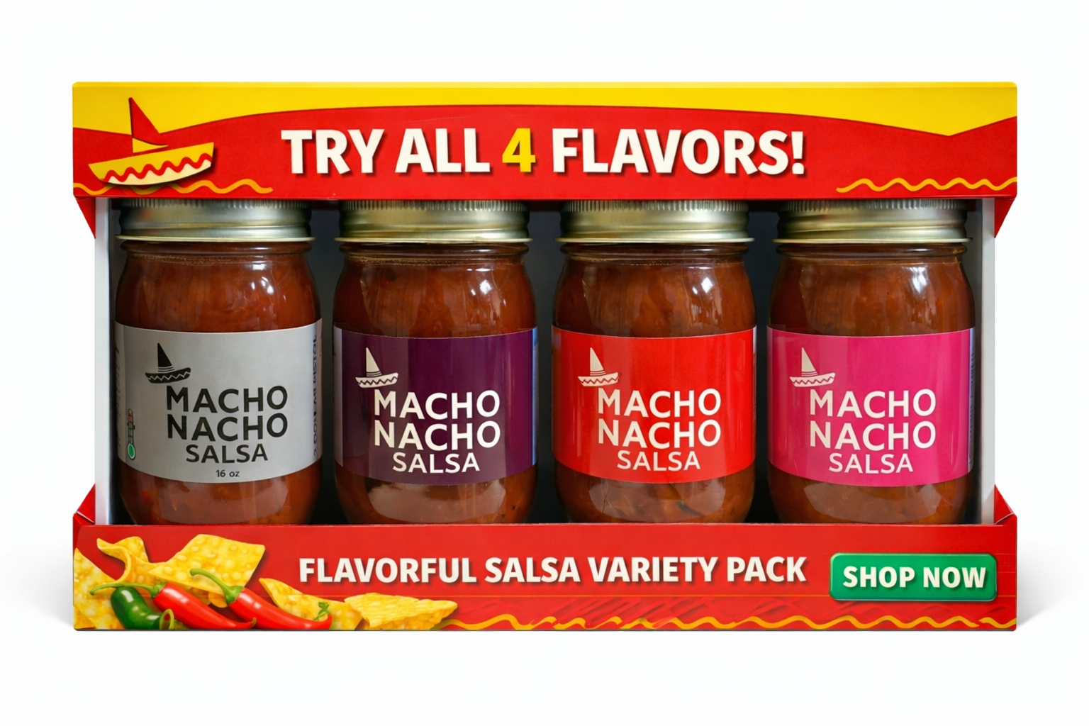 4 pack salsa
